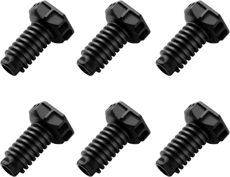 Service oriented 216396900 Leveling Feet (4 Pack) Replacement, Perfect for Gibson, Kenmore, Kenmore Frigidaire Refrigerators and Freezers, Dryers and More Models Adjustable Leveling Screw Feet (216396900 6PSC) - Image 1